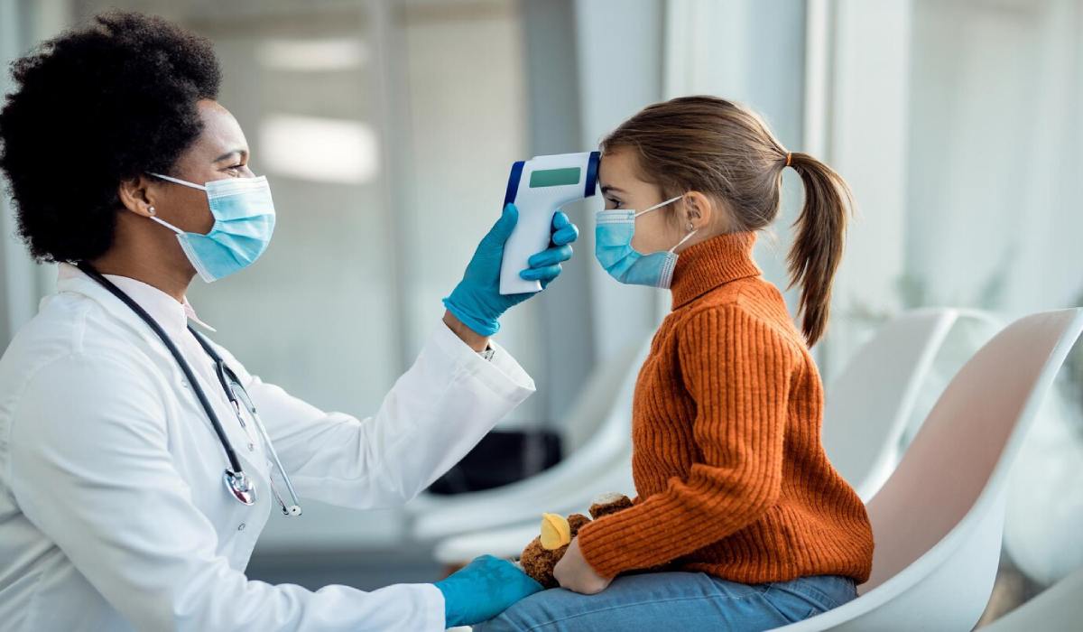 تشخیص آنفولانزا در کودکان توسط پزشک