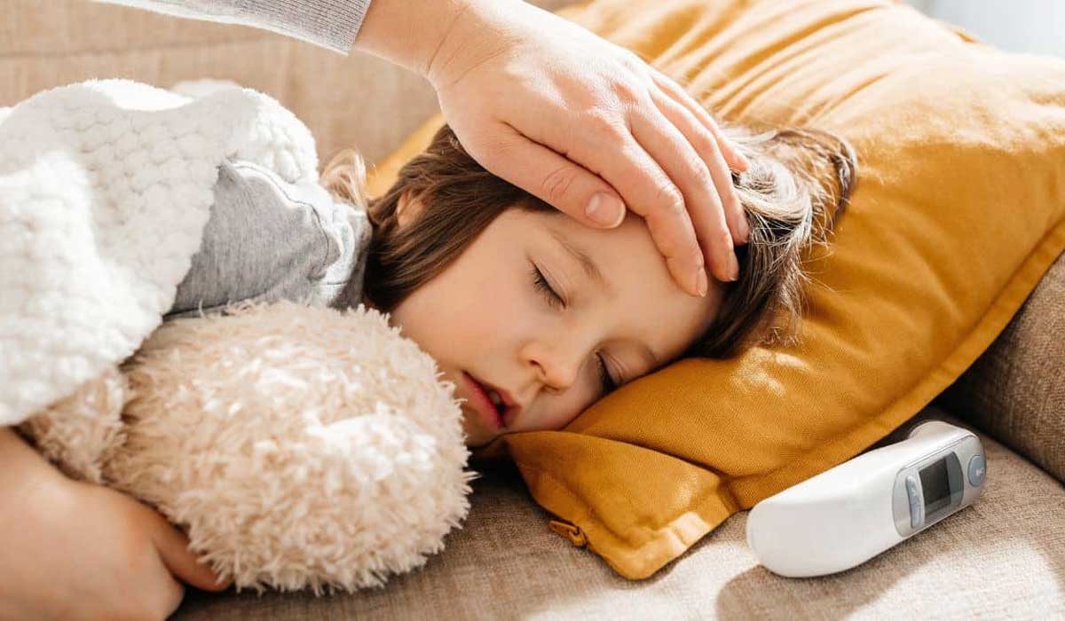 درمان سرماخوردگی کودک در خانه