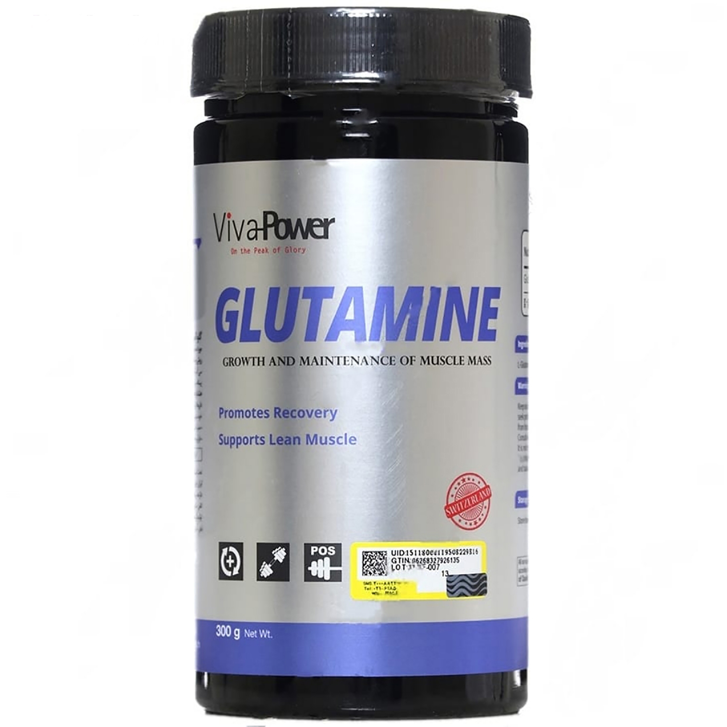 پودر گلوتامین ویواپاور - 300گرم