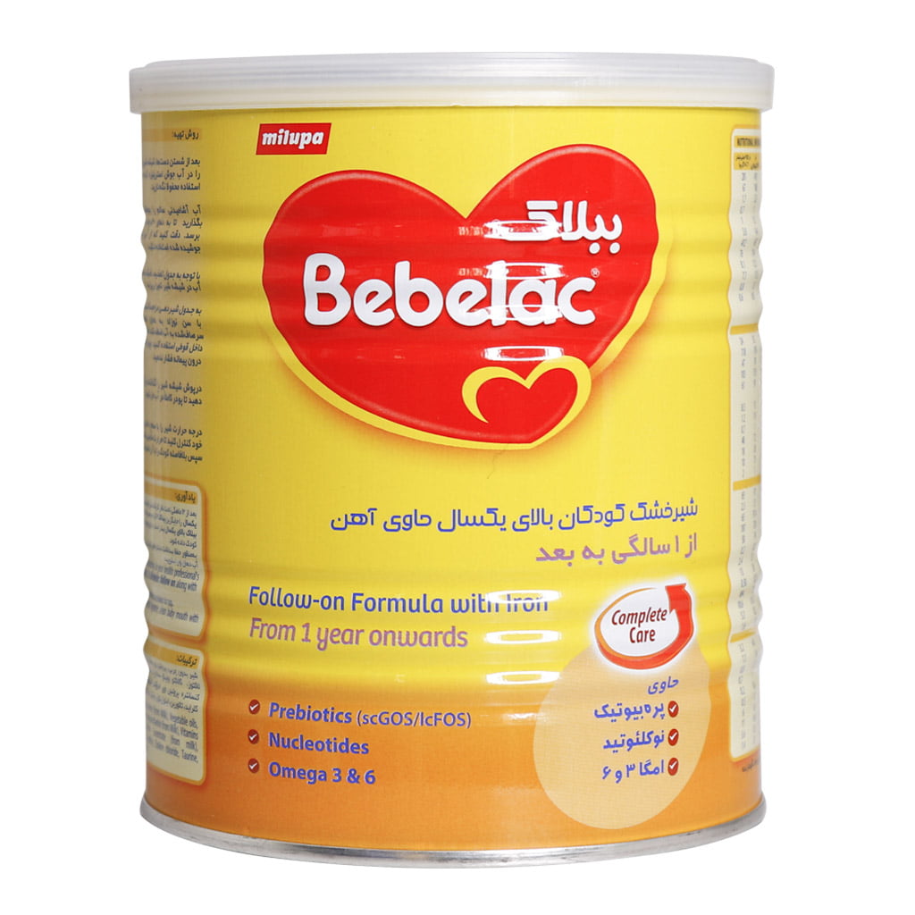 شیر خشک ببلاک 3 میلوپا مناسب از 1 سالگی به بعد 400 گرم