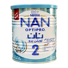 شیر خشک نان 2 نستله اوپتی پرو مناسب 6 تا 12 ماهگی 400 گرم