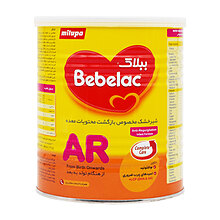 شیر خشک ببلاک ای آر (AR) میلوپا 400 گرم