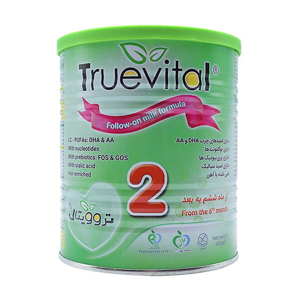 شیر خشک تروویتال 2 از 6 ماهگی به بعد - 400 گرم