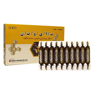 آمپول خوراکی بایوتن چوا فارم حاوی رویال ژلی ۱۰ عدد