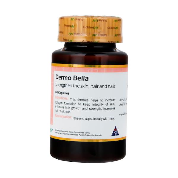 کپسول درمو بلا گلدن لایف بسته 60 عددی