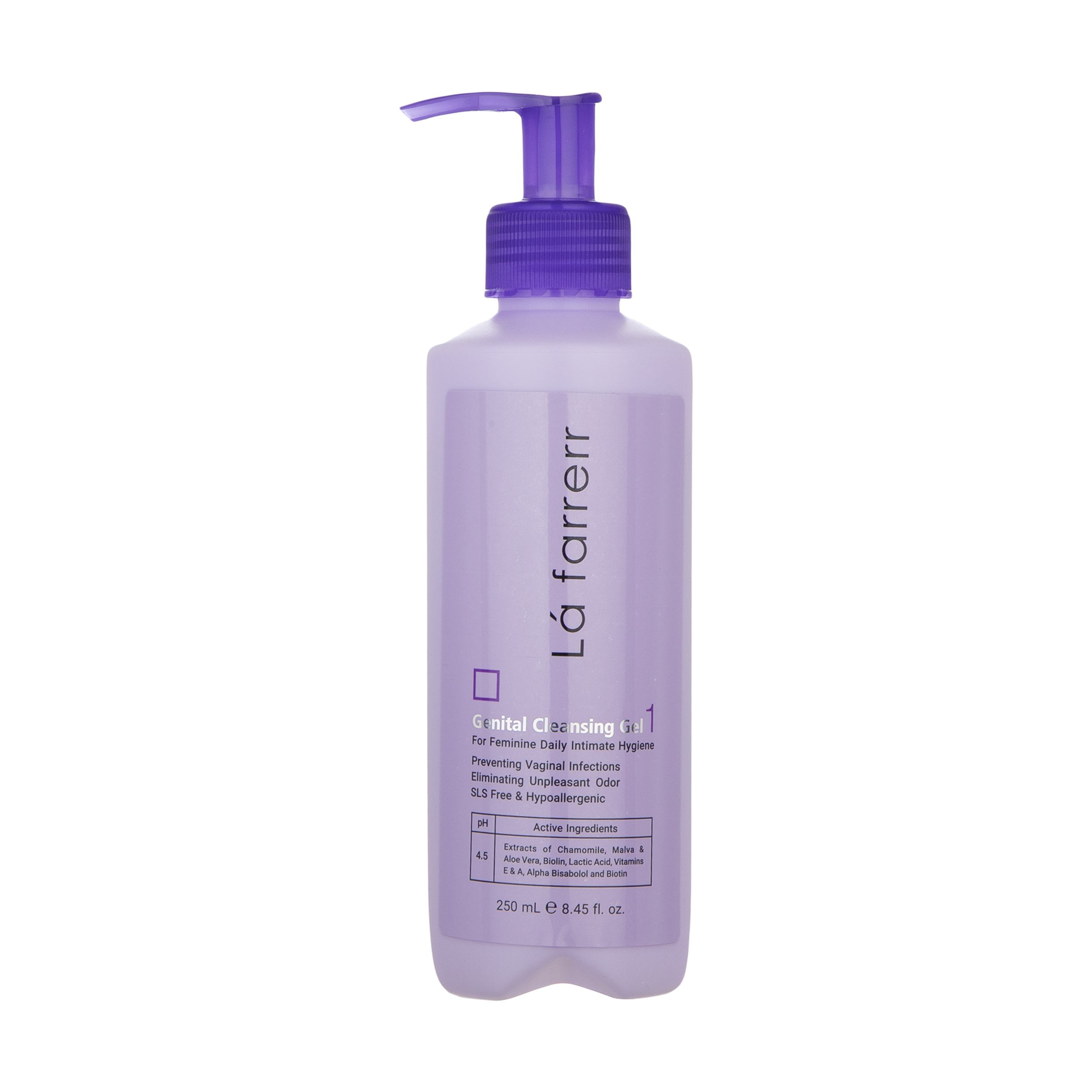 ژل بهداشتی بانوان لافارر مدل Gentinal Cleansing حجم 250 میلی لیتر