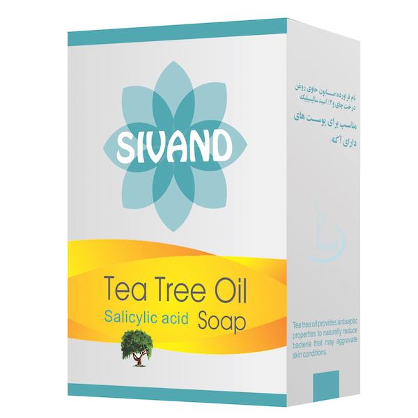 صابون ضد جوش سیوند مدل Tea Tree Oil وزن ۹۰ گرم