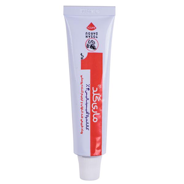 پماد طبیعی ضد التهاب و ترمیم کننده پوست کالاندولا ماری گلد توسن دارو 15 میلی لیتر