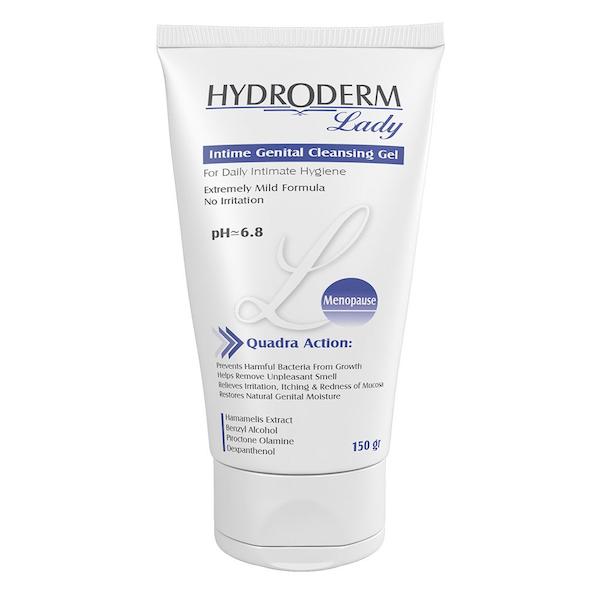 ژل بهداشتی بانوان یائسه هیدرودرم مدل menopause وزن 150 گرم