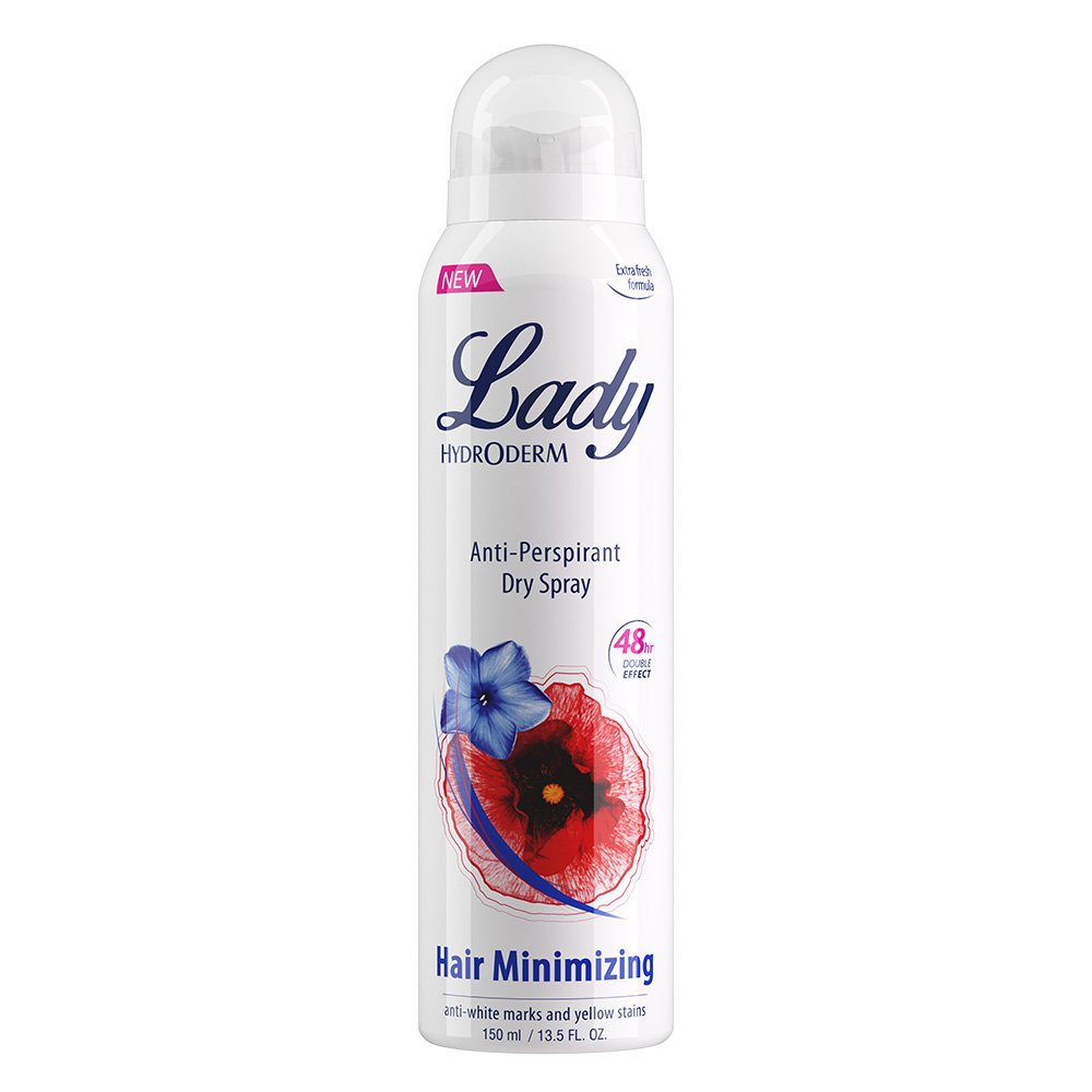 اسپری ضد تعریق زنانه هیدرودرم مدل Hair Minimizing حجم 150 میلی لیتر