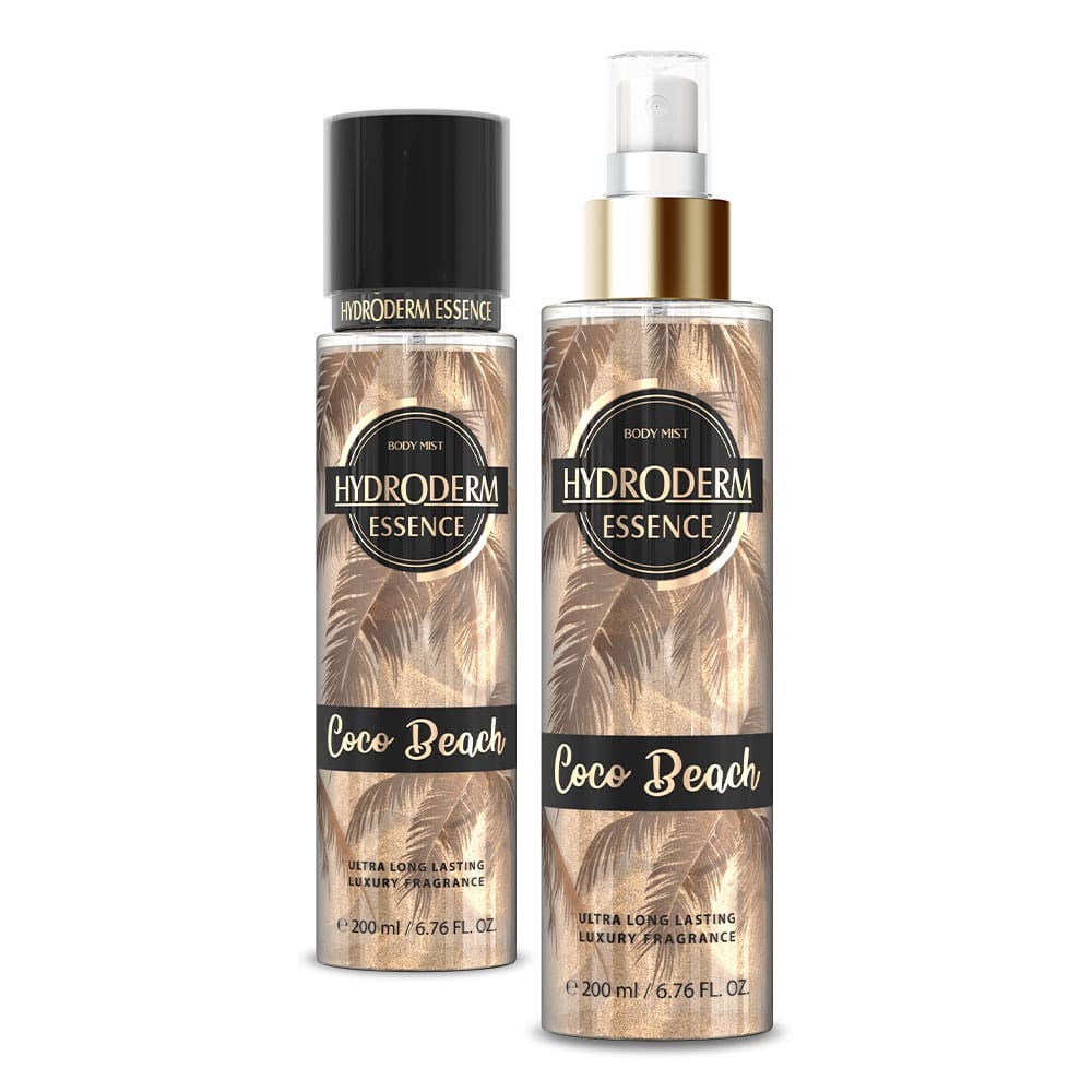 بادی اسپلش (عطر بدن) زنانه هیدرودرم اکلیلی مدل Coco Beach حجم 200 میلی لیتر
