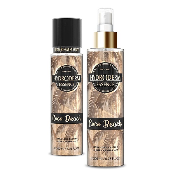 بادی اسپلش (عطر بدن) زنانه هیدرودرم اکلیلی مدل Coco Beach حجم 200 میلی لیتر