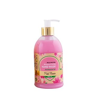 مایع دستشویی‌ کرمی صورتی پینک فلاور Pink Flower شون حجم ۵۰۰ میلی لیتر