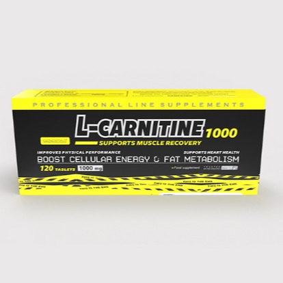 ال کارنیتین ژن استار 1000 میلی گرم 120 عددی