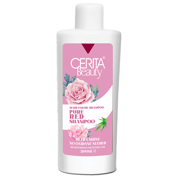 شامپو رنگساژ قرمز سریتا بیوتی200 میلی گرم