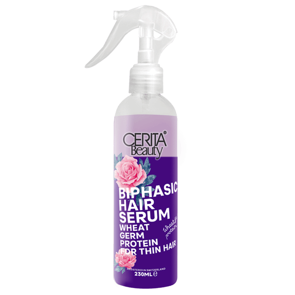 سرم دوفاز موهای نازک و کم حجم سریتا 230 میلی لیتر