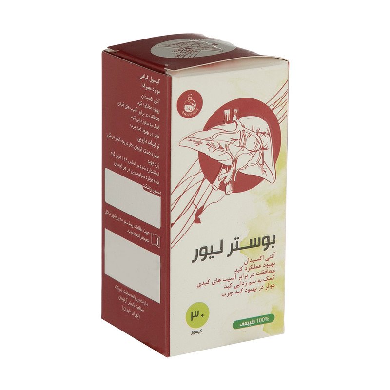 کپسول بوستر لیور سلامت گستر آرتیمان - بسته 30 عددی