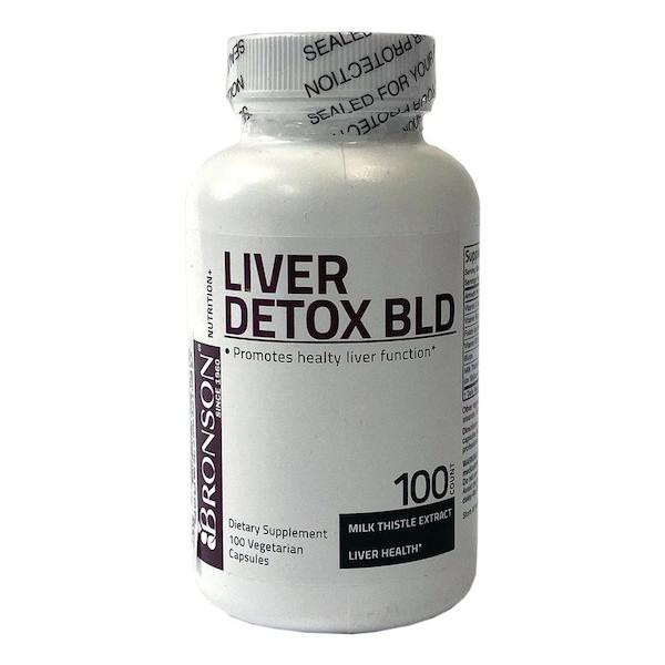 کپسول لیور دتوکس بی ال دی برونسون 100 عدد