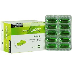 کپسول ژلاکس ۱۰۰۰ (روغن کرچک) دانا 50 عددی