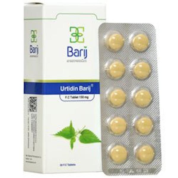 قرص روکش دار اورتیدین باریج اسانس ۳۰ عددی