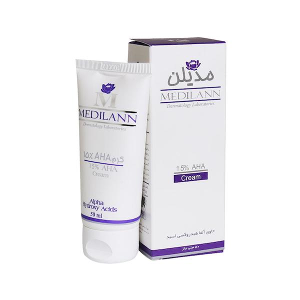 کرم لایه بردار آلفا هیدروکسی 15 درصد مدیلن