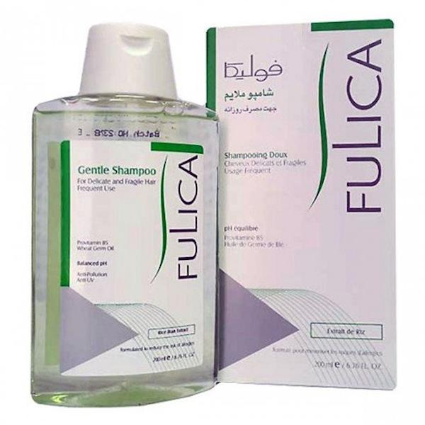 شامپو ملایم فولیکا جهت مصرف روزانه مخصوص موهای حساس و شکننده حجم 200 میلی لیتر