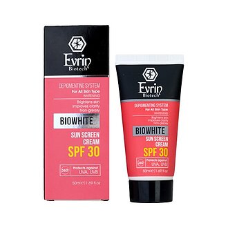 کرم ضد آفتاب و روشن کننده spf 30 اورین بیوتک