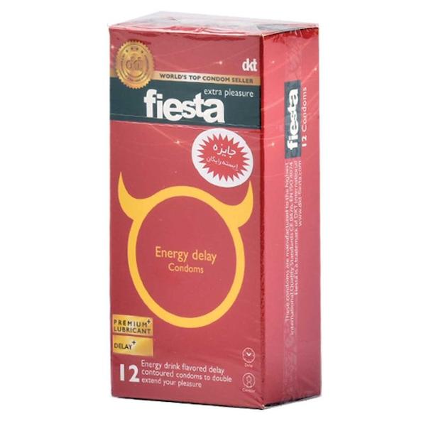 کاندوم انرژی تاخیری فیستا بسته ۱۲ عددی