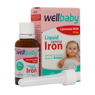 قطره آهن ول بیبی ویتابیوتیکس 30 میلی لیتر