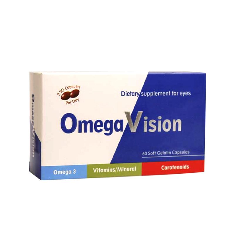 کپسول امگا ویژن دانا 60 عدد