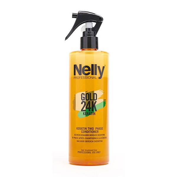 اسپری دو فاز ترمیم کننده و تقویت کننده کراتین گلد نلی