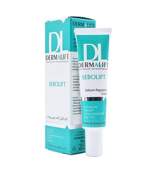 کرم کنترل کننده چربی پوست درمالیفت