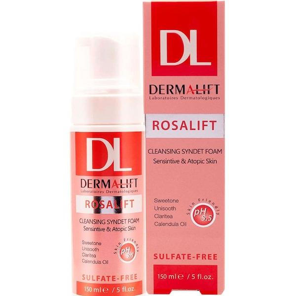 فوم شست و شوی صورت روزا لیفت پوست های حساس درمالیفت