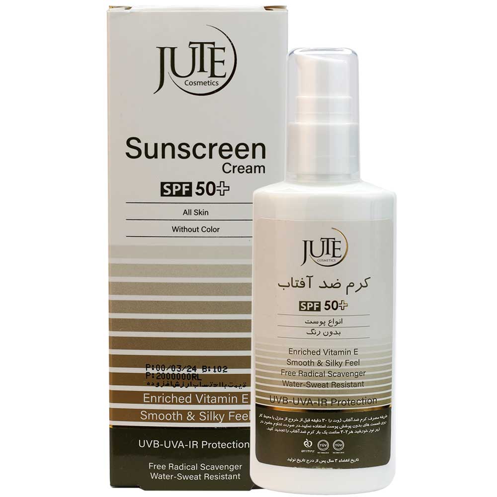 ضدآفتاب پمپی مناسب انواع پوست بی رنگ ژوت