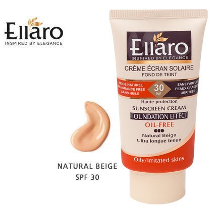 کرم ضد آفتاب فاقد چربى الارو رنگ بژ روشن