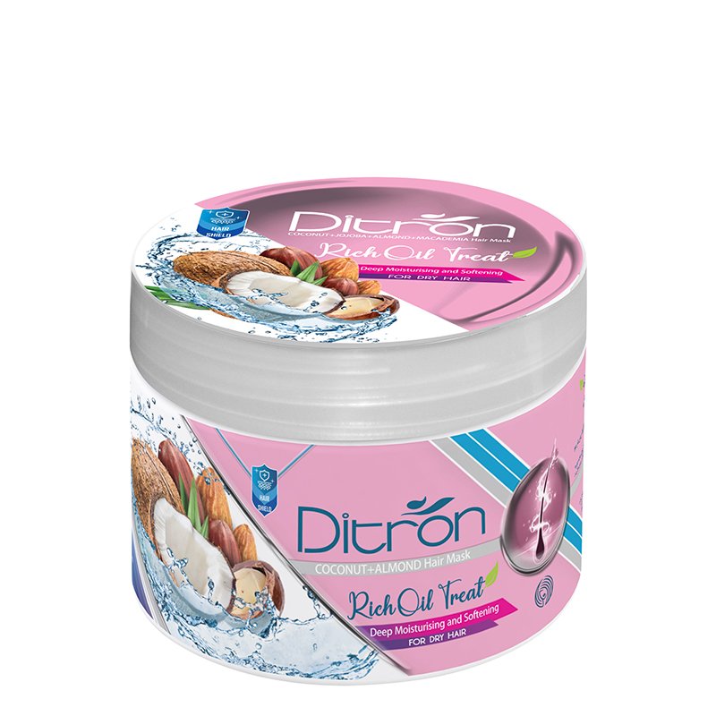 ماسک مو حاوی عصاره نارگیل دیترون