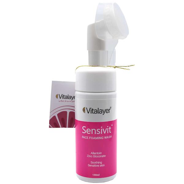 فوم شستشوی پوست حساس سنسی ویت ویتالیر
