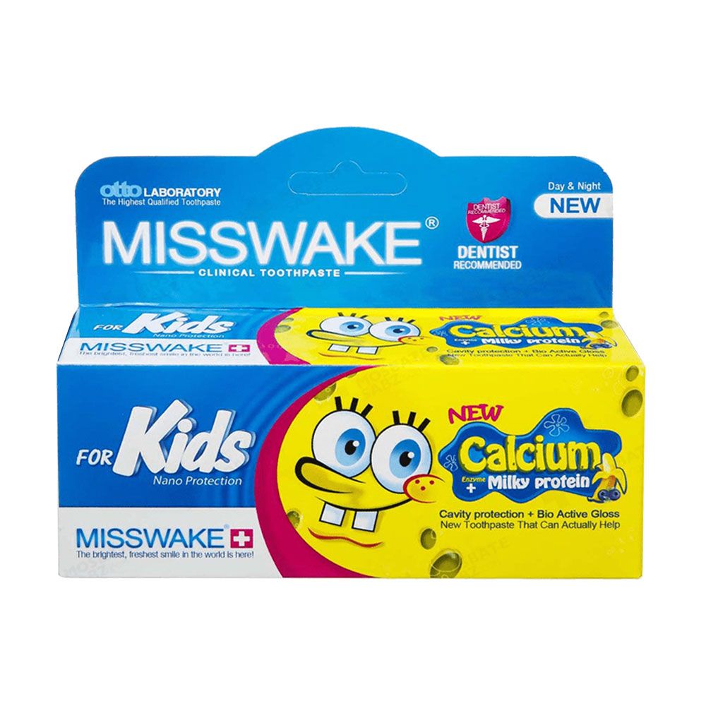 خمیر دندان کودک با طعم موز بلوبری میسویک