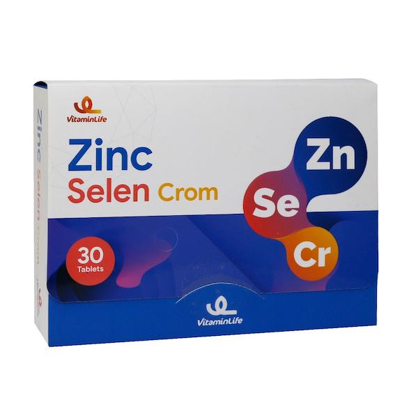 زینک سلن کروم ویتامین لایف