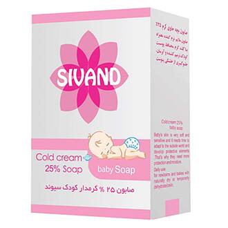 صابون کودک حاوی 25 درصد کرم سیوند