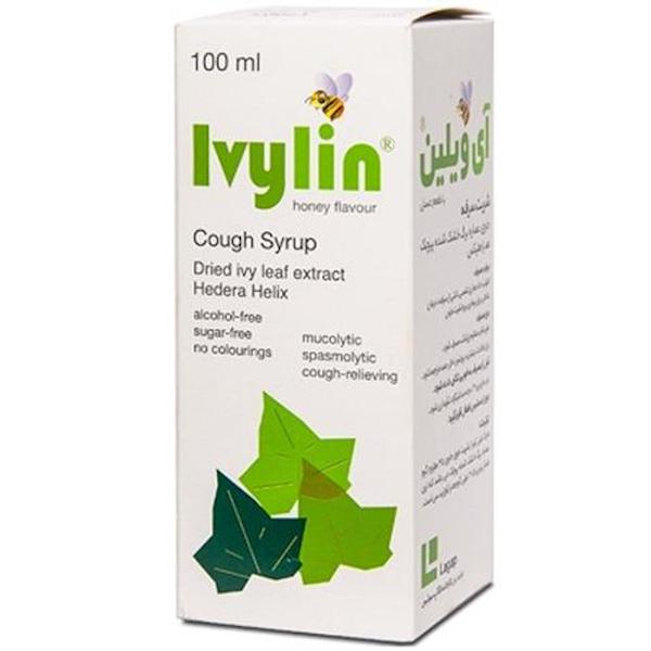 شربت ضد سرفه آی ویلین با طعم عسل لاگاپ 100 میلی لیتر