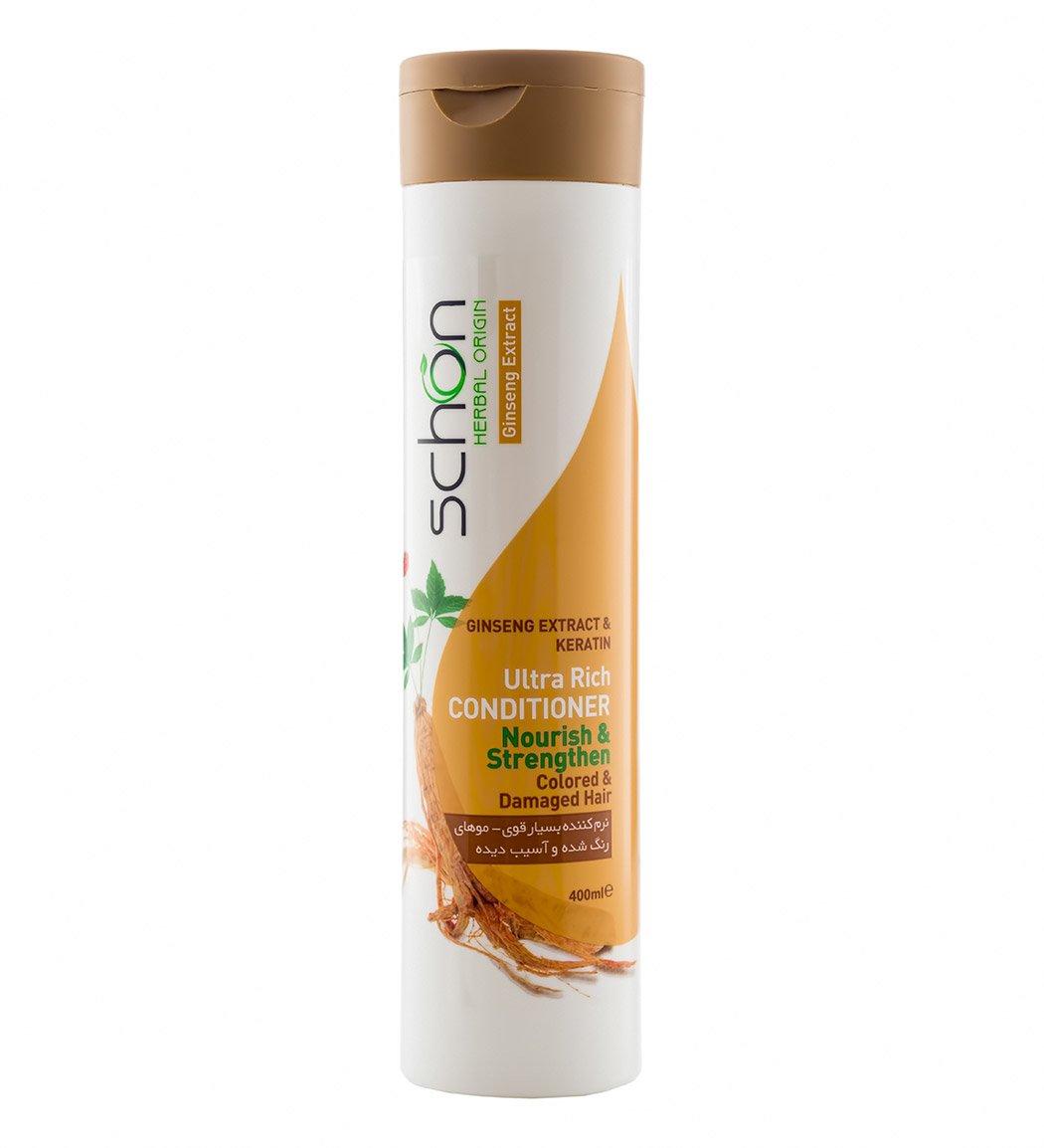نرم کننده مو شون مدل keratin And Ginseng Extract حجم 400 میلی لیتر