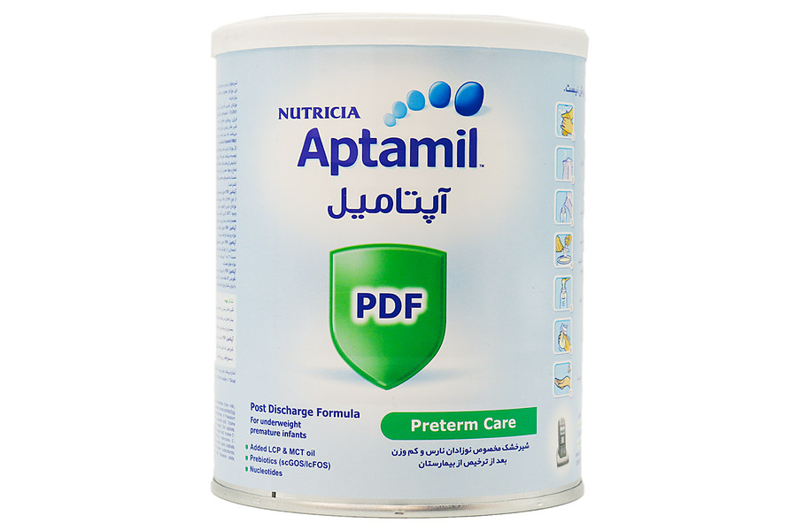 شیر خشک آپتامیل پی دی اف نوتریشیا مخصوص نوزادان نارس 400 گرم