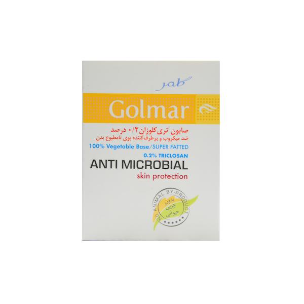 صابون  تری کلوزان0.2 درصد ضدمیکروب وبرطرف کننده بوی نامطبوع بدن  گلمر