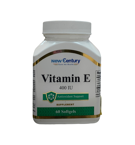 کپسول ژلاتینی نرم ویتامین E400 نیو سنتری 60عددی