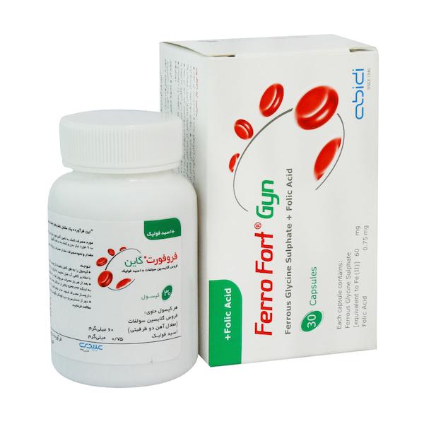 کپسول فروفورت گاین عبیدی 30عددی