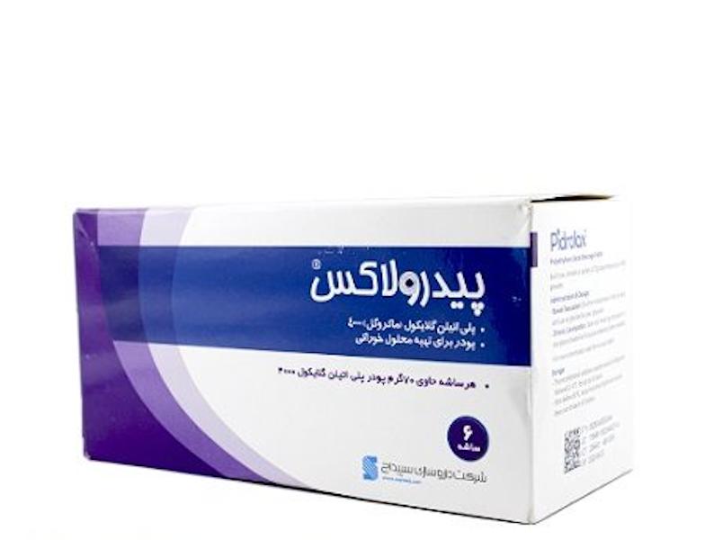 پودر پیدرولاکس پلی اتیلن گلیکول سپیداج 6 ساشه ای