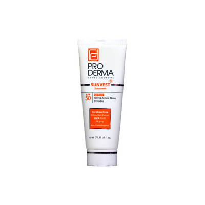 ضد آفتاب فاقد چربی پوست چرب SPF50 سان وست  ( بی رنگ