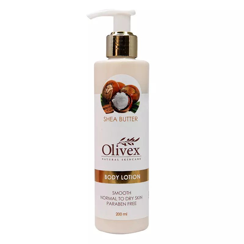 لوسیون آبرسان بدن پوست نرمال تا خشک حاوی شی باتر الیوکس 200 میلی لیتر
