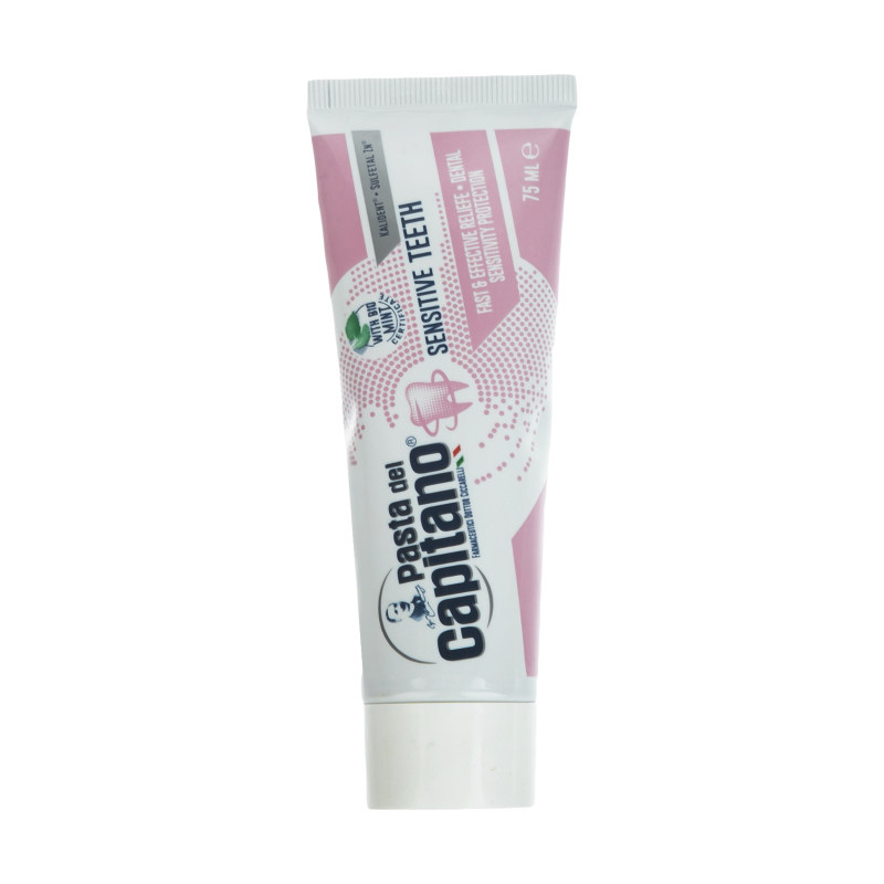 خمیر دندان مناسب دندان های حساس پاستا دل کاپیتانو 75 گرمی